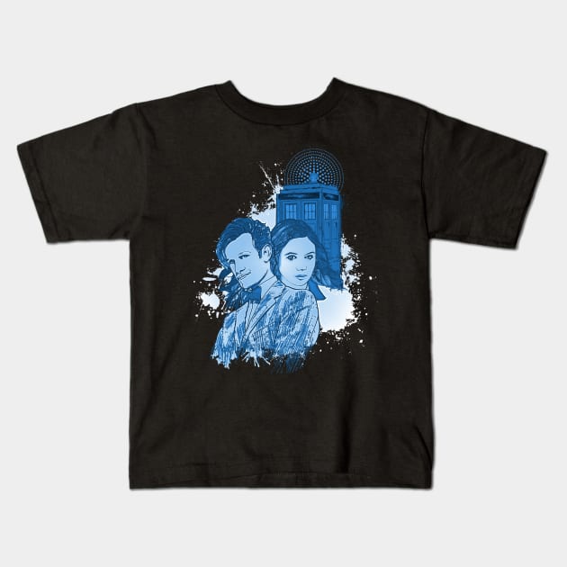 11TH AND AMY Kids T-Shirt by KARMADESIGNER T-SHIRT SHOP